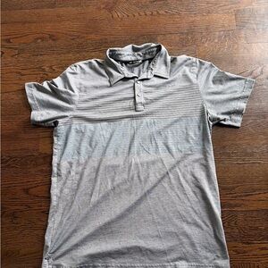 Travis Mathew Men's Light Gray Short-Sleeve Polo